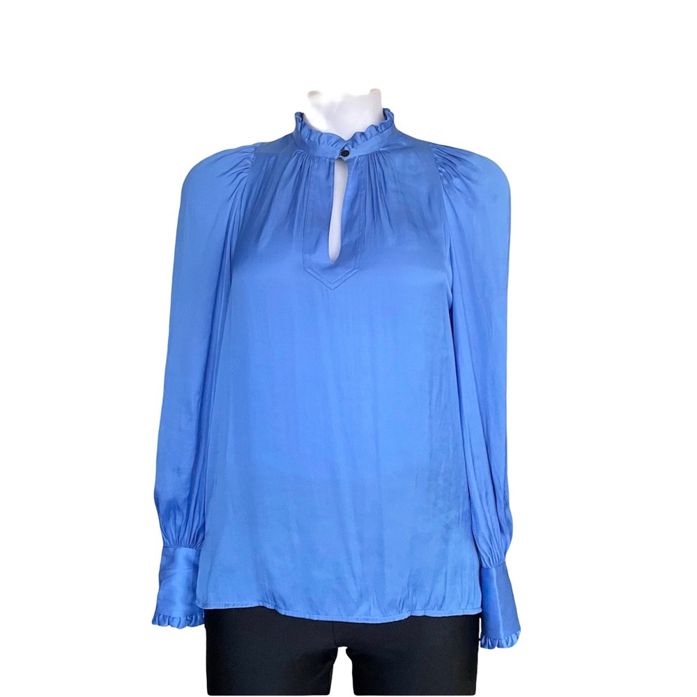 NWT Zadig&Voltaire Titu Satin Tunic Top - Picture 2 of 9
